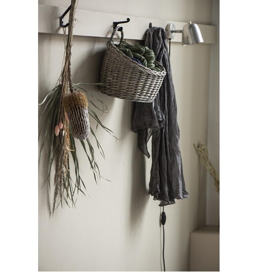 Black Hook Single Metal Hanger / 9 cm by Ib Laursen