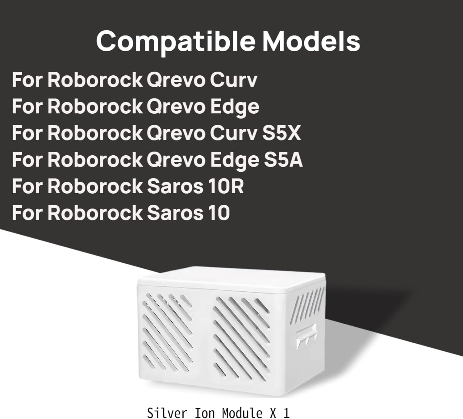 Silver Ion Module for roborock Qrevo Curv Curv S5X Qrevo Edge Edge S5A Saros