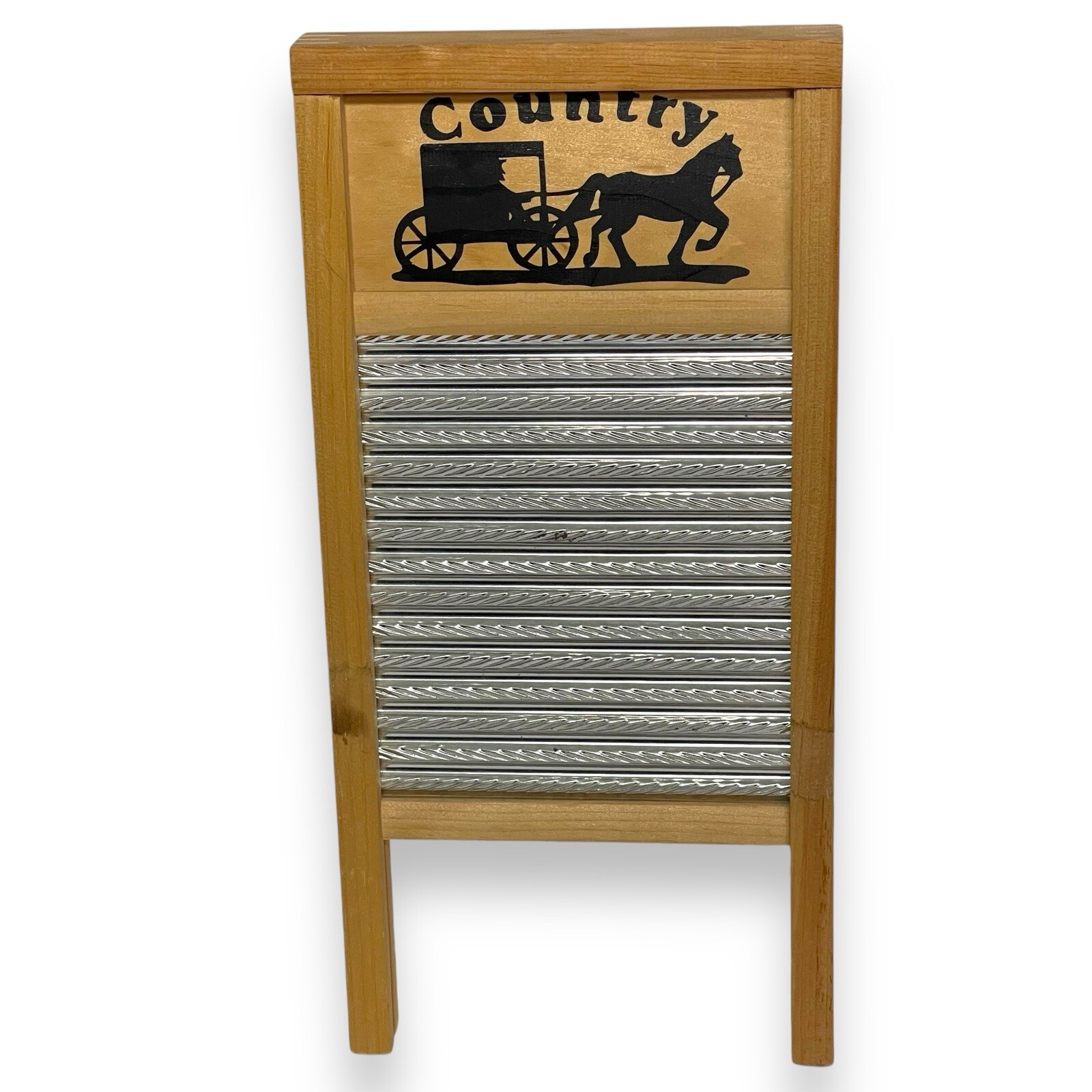 Columbus Washboard Co Pail Size 2133C 8.5x18in MADE USA Silks Hosiery Lingerie