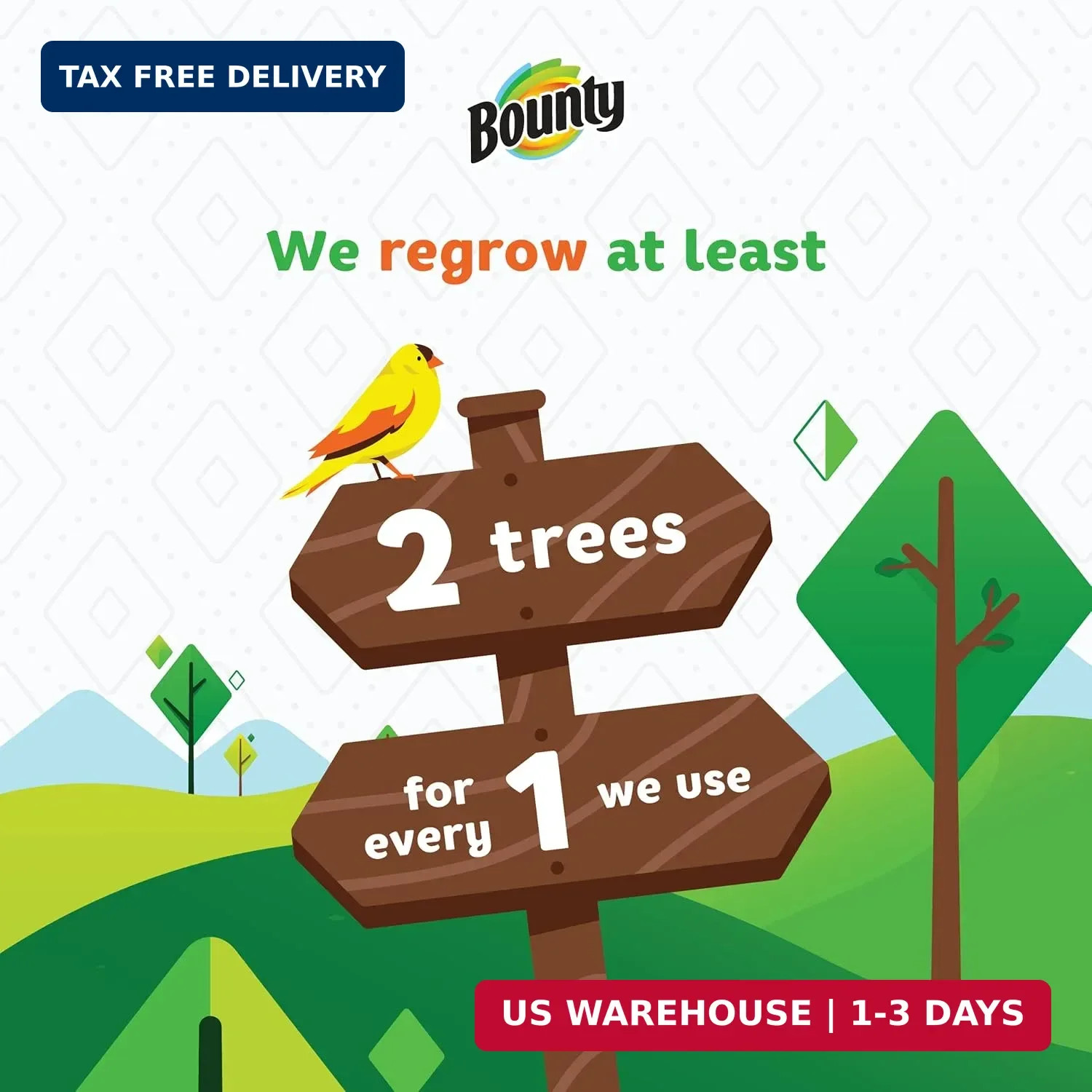 Bounty Paper Towels Quick Size, White, 16 Family Rolls = 40 Regular Rolls