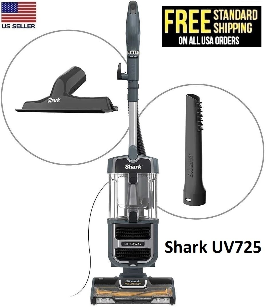 Shark UV725 Navigator Lift-Away Vacuum Self Cleaning Brushroll Vacuum HEPA pet