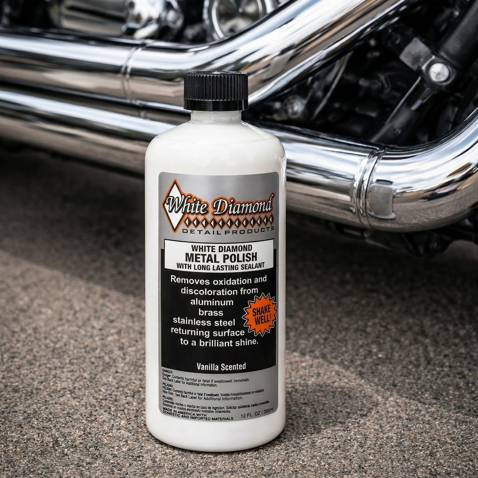 Metal Polish with Sealant Clean, Polish & Protect Aluminum, Brass, Chrome 12
