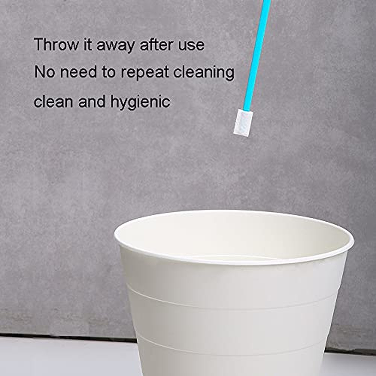 20PCS Crevice Cleaning Brush Tool Kit, Disposable Toilet Brush & Seat Cleaner…