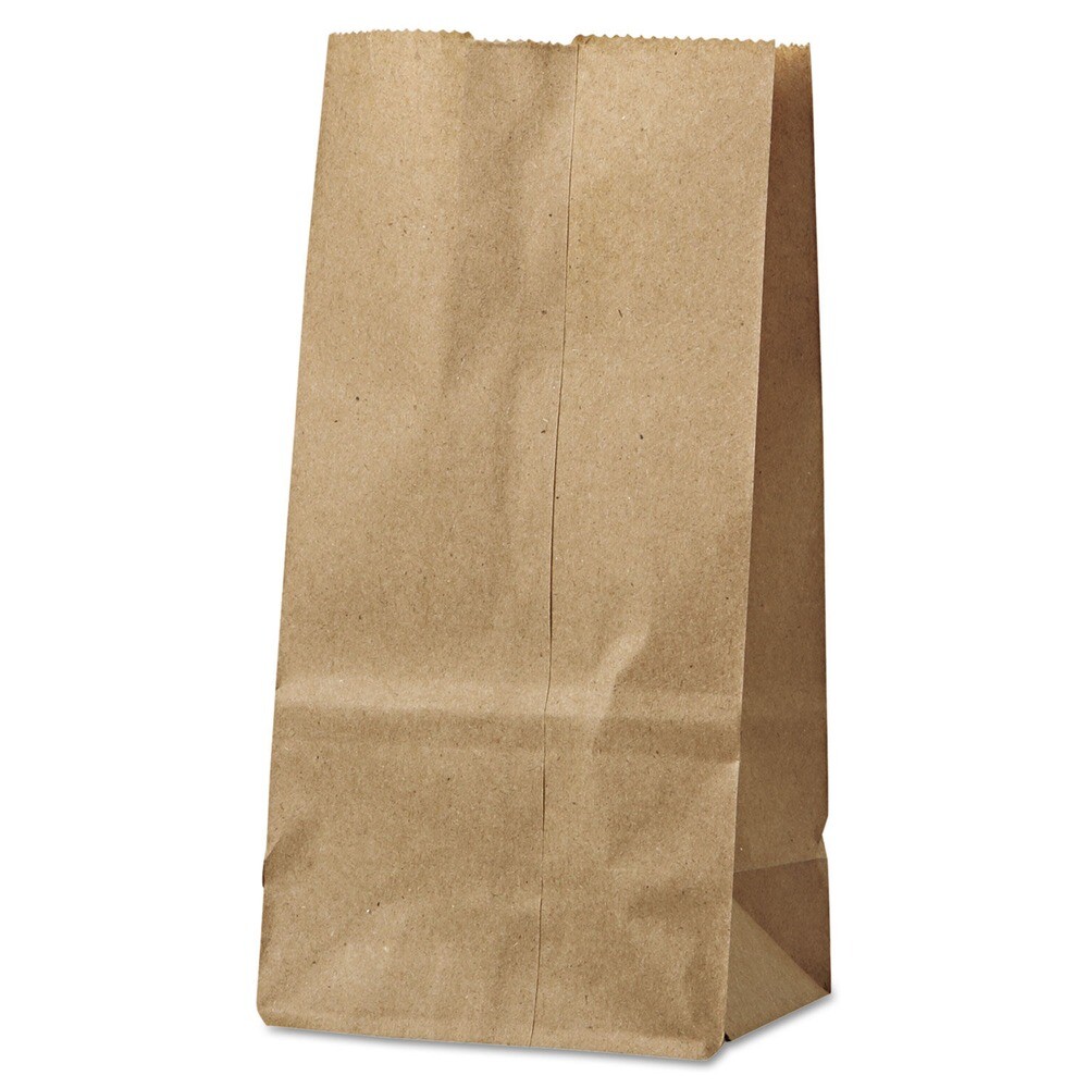 General GK2500 30-lb. Cap. #2 Grocery Paper Bags – Kraft (500 Bags/BD) New