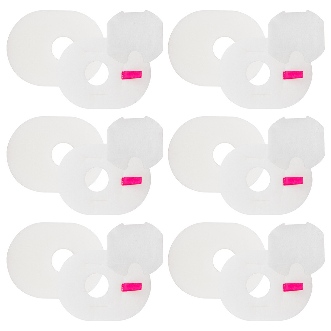 Felji 6 Pack XFFV300 & 1080FTV320 Foam and Felt Filters for Shark Rocket HV300