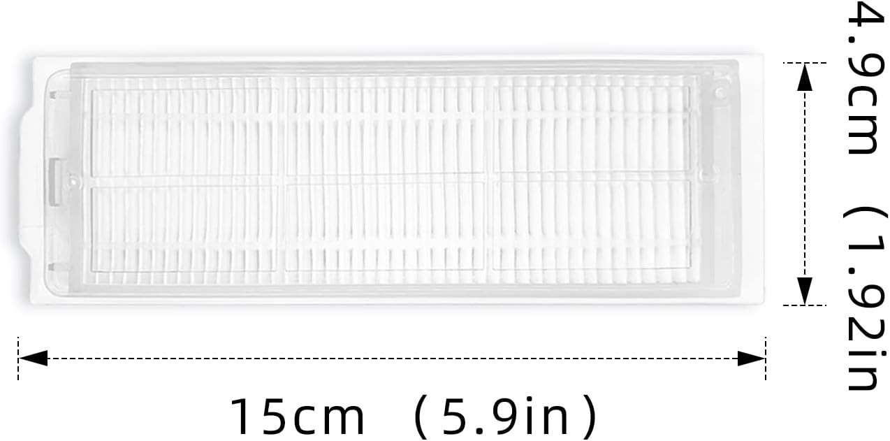 16-Piece WYZE WVCR200S Parts Kit – Main Brushes & HEPA Filters Included