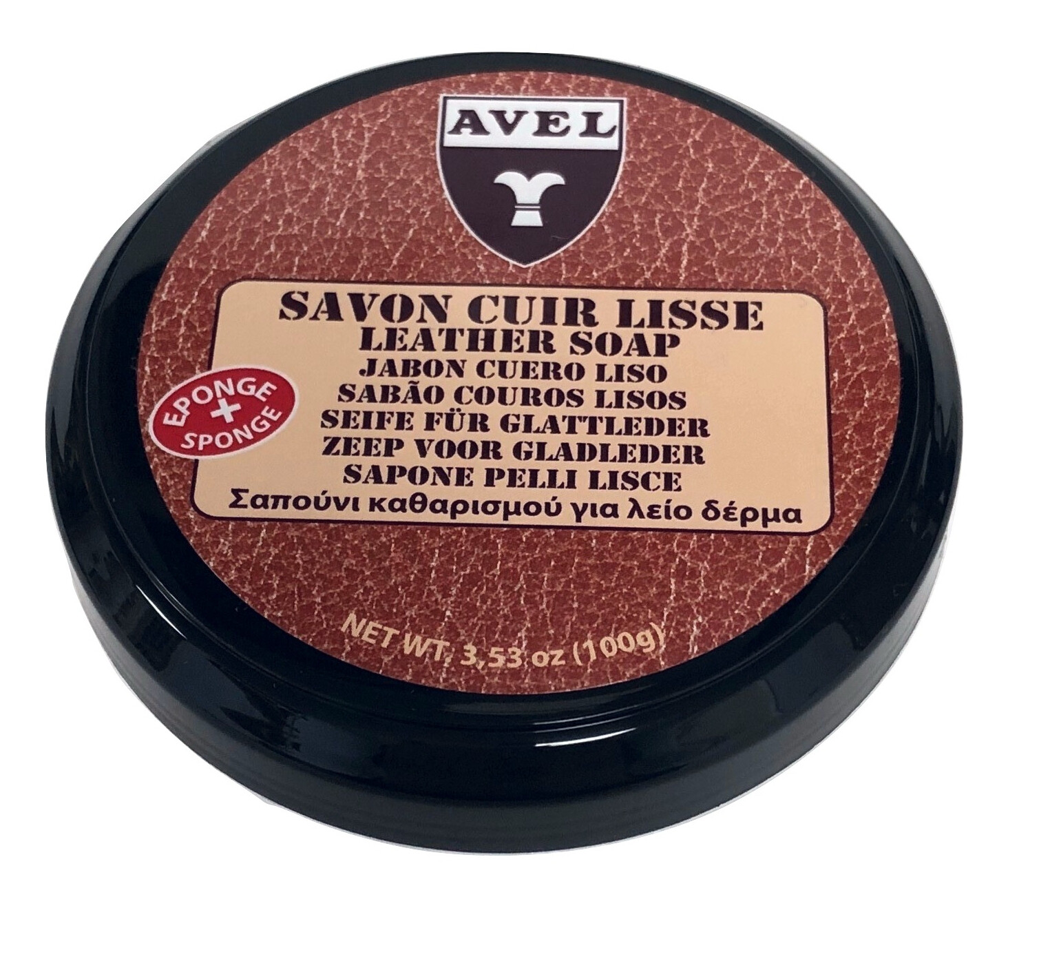 Avel Savon Cuir Lisse Leather Soap 3.5oz (100g)