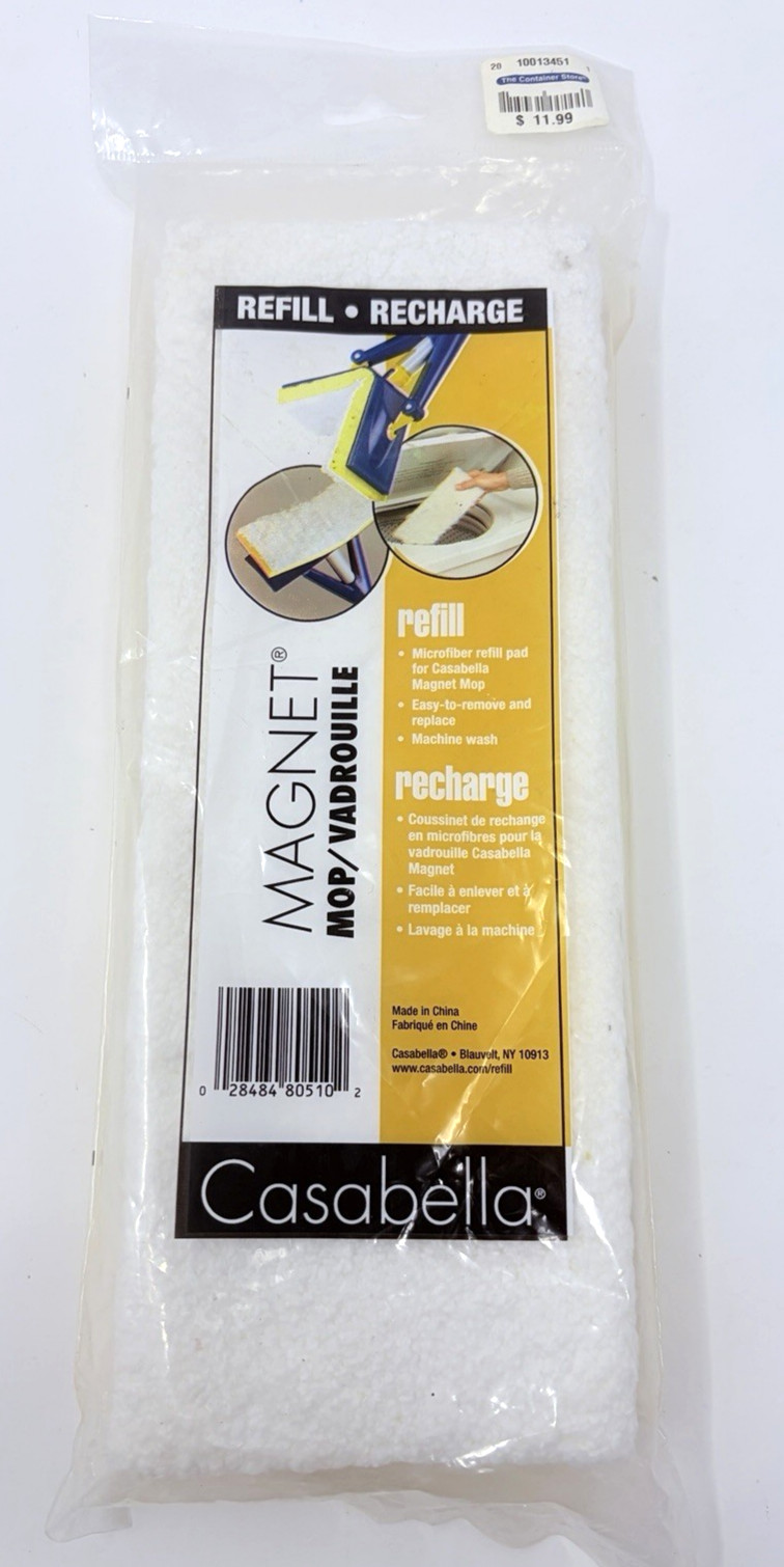 Casabella Magnet Mop Replacement Refill Head