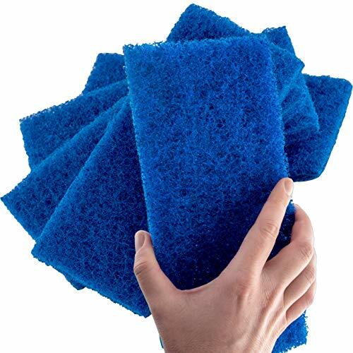 Extra Large Multipurpose Blue Scrub & Scouring Pads by Mop Mob