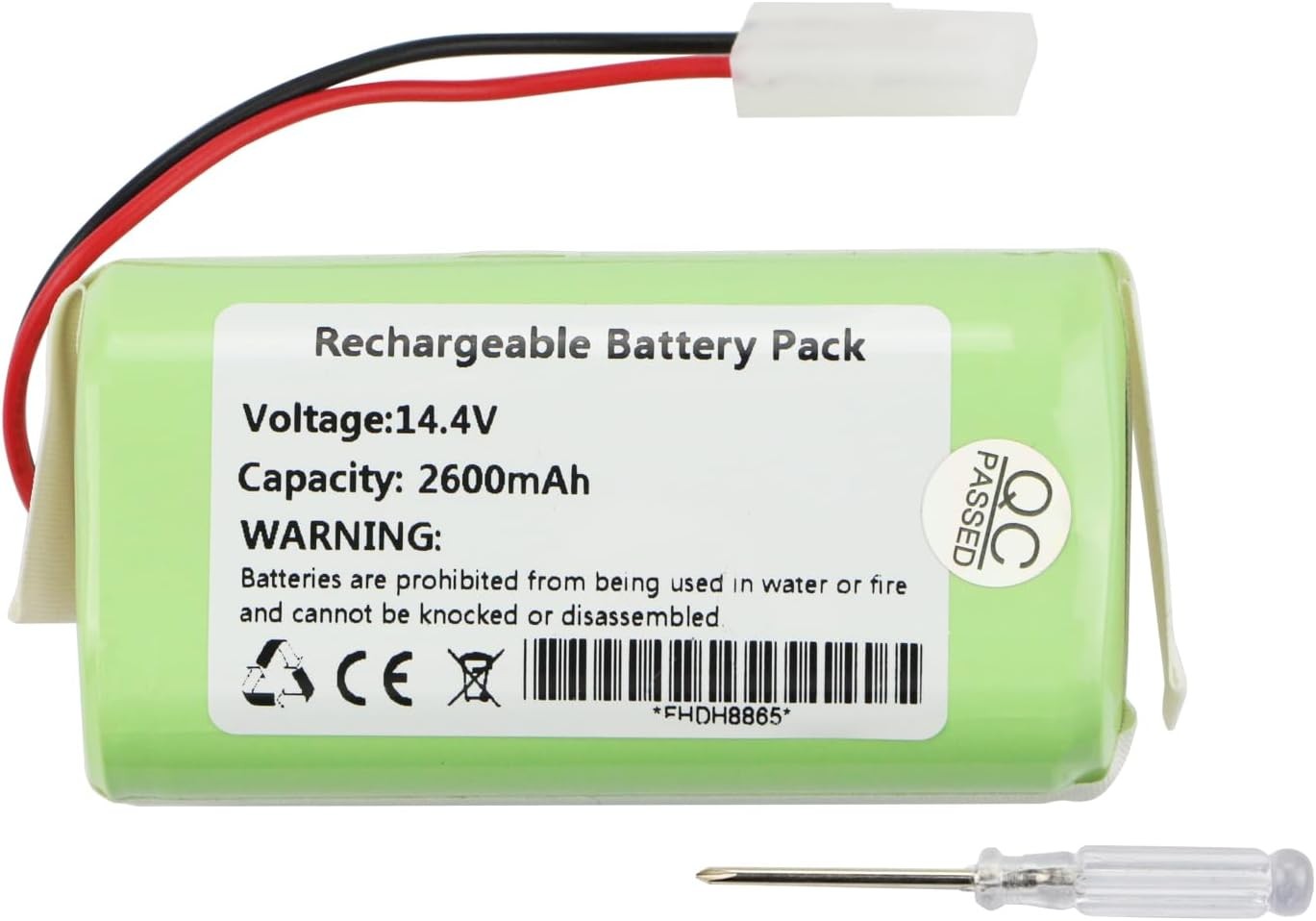 2600mAh Battery for Bissell SpinWave 3115 2859 28599 28596 3347 Z65B155