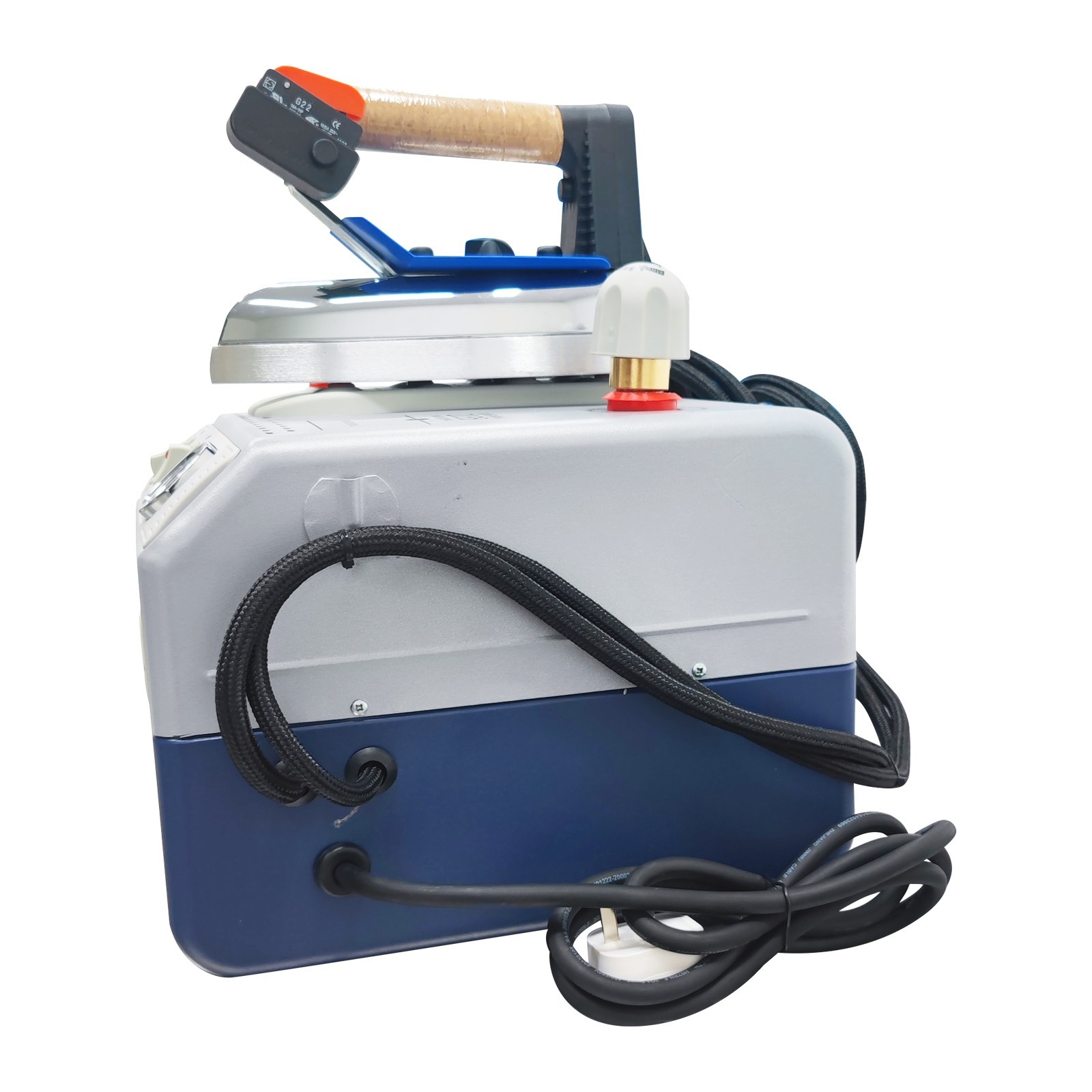 220V Industrial Steam Electric Iron Boiler with 3.5L/0.9gal Water Tank