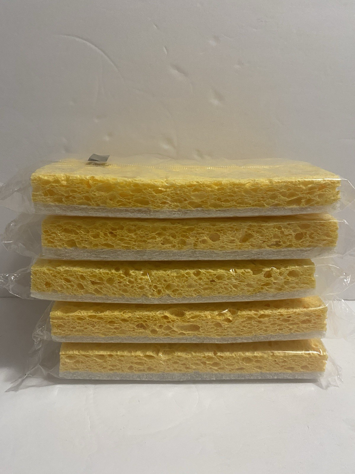 Kitchen Sponges Double texture multipurpose cleaning 6”x3.5×0.75”resistant 5pcs