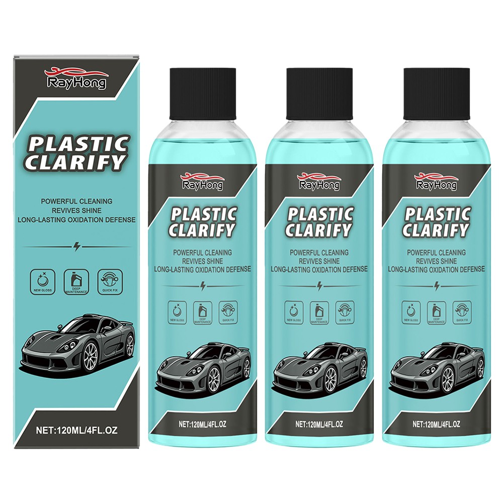 Plastic Clarify,Plastic Clarify For Cars,Waterless Spray Wax,Rubber,Detailer