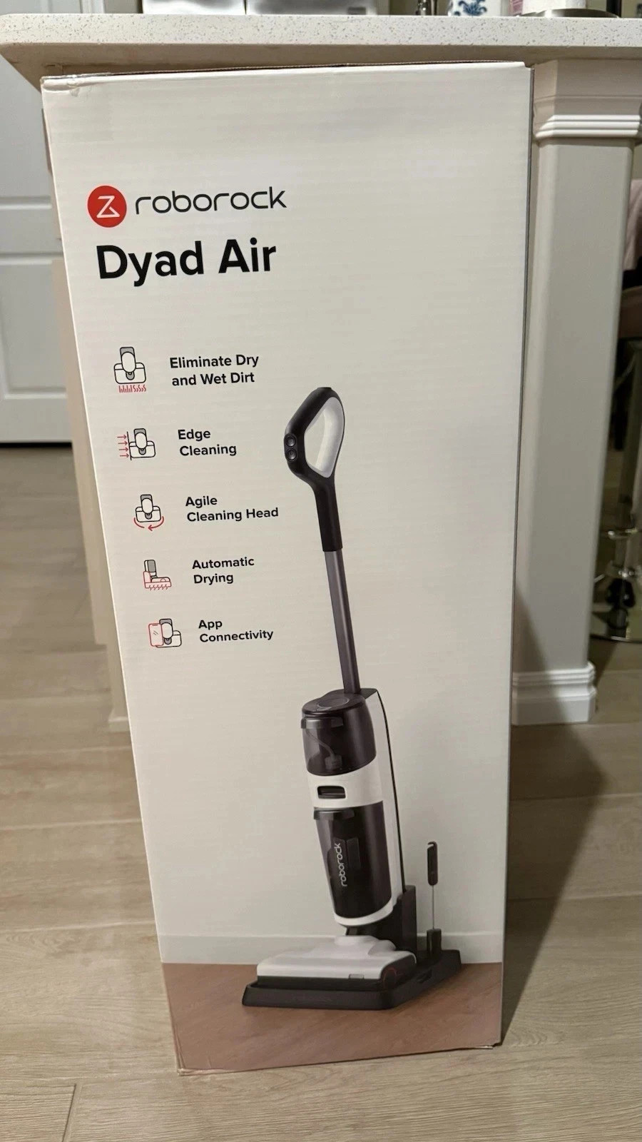 Roborock Dyad Air Wet & Dry Vacuum Cleaner – Cordless Multi-Surface Washer with