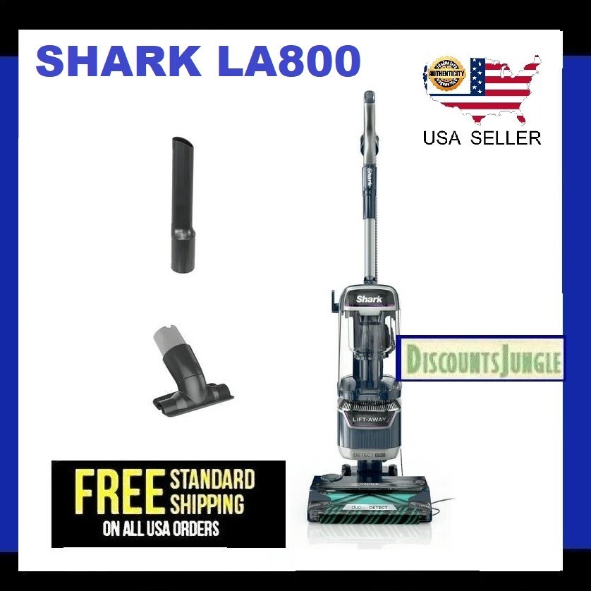 Shark LA800 DetectPro Lift-Away ADV Upright Vacuum, Pet Friendly, Floor Detect