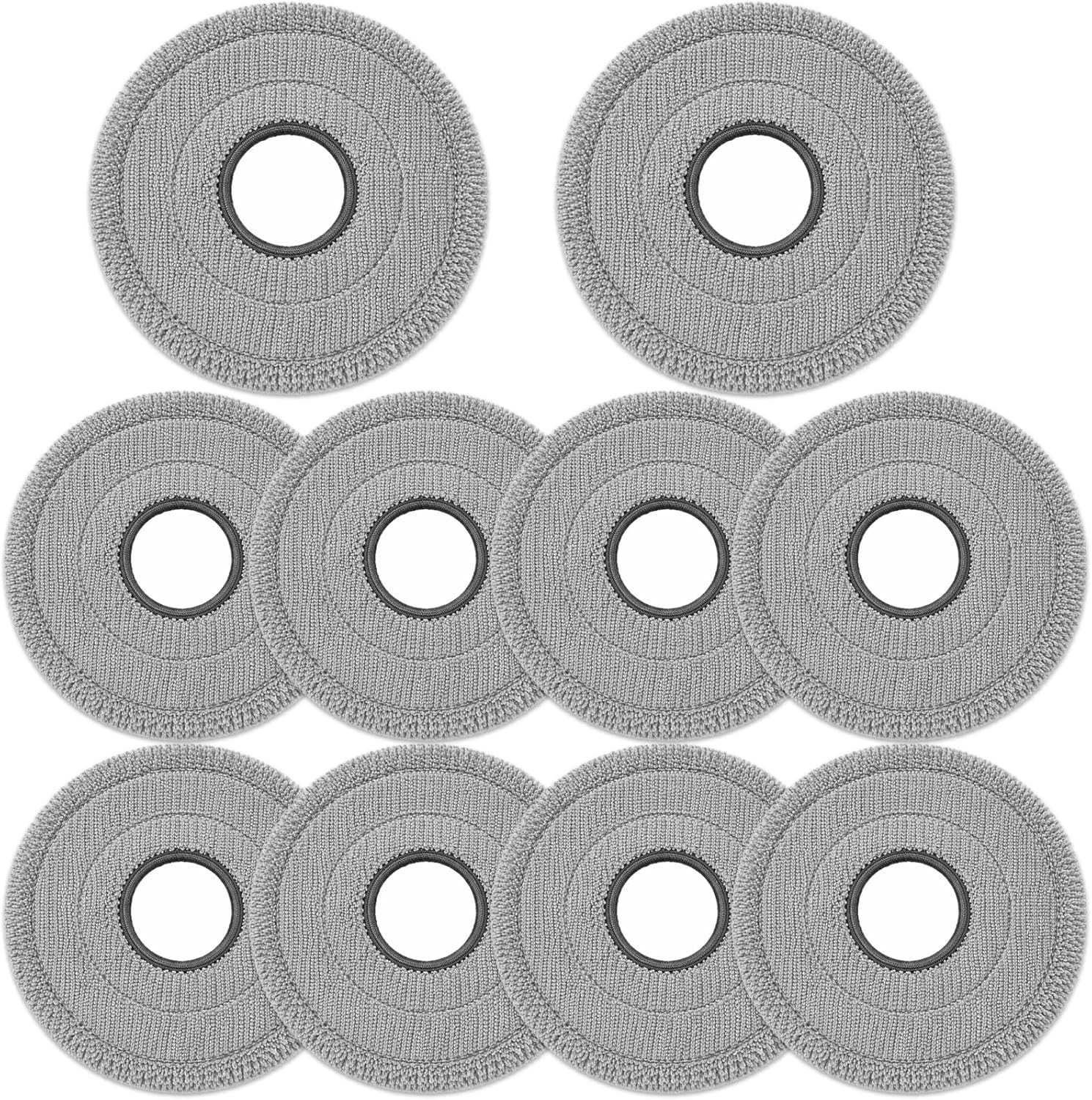 10-Pack Replacement Mop Pads for Roborock Qrevo Robot Vacuums