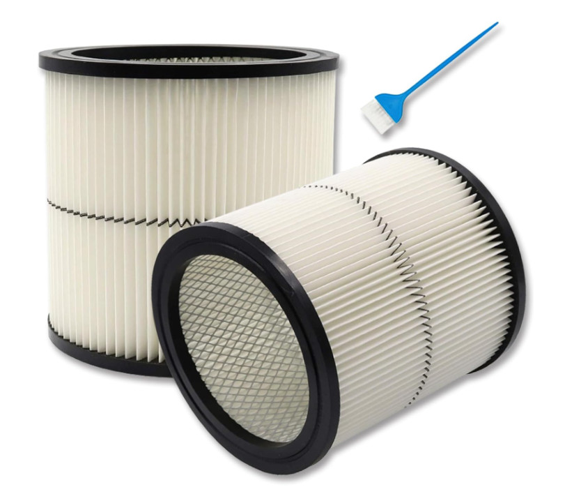2 Pack Vacuum Cartridge Filter Replacement for Craftsman Shop Vac Filter 9-17884