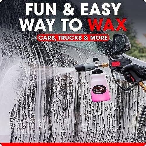 Swift Touchless Ceramic Foam Wax 1 Gallon Spray On Rinse Off Protective Layer