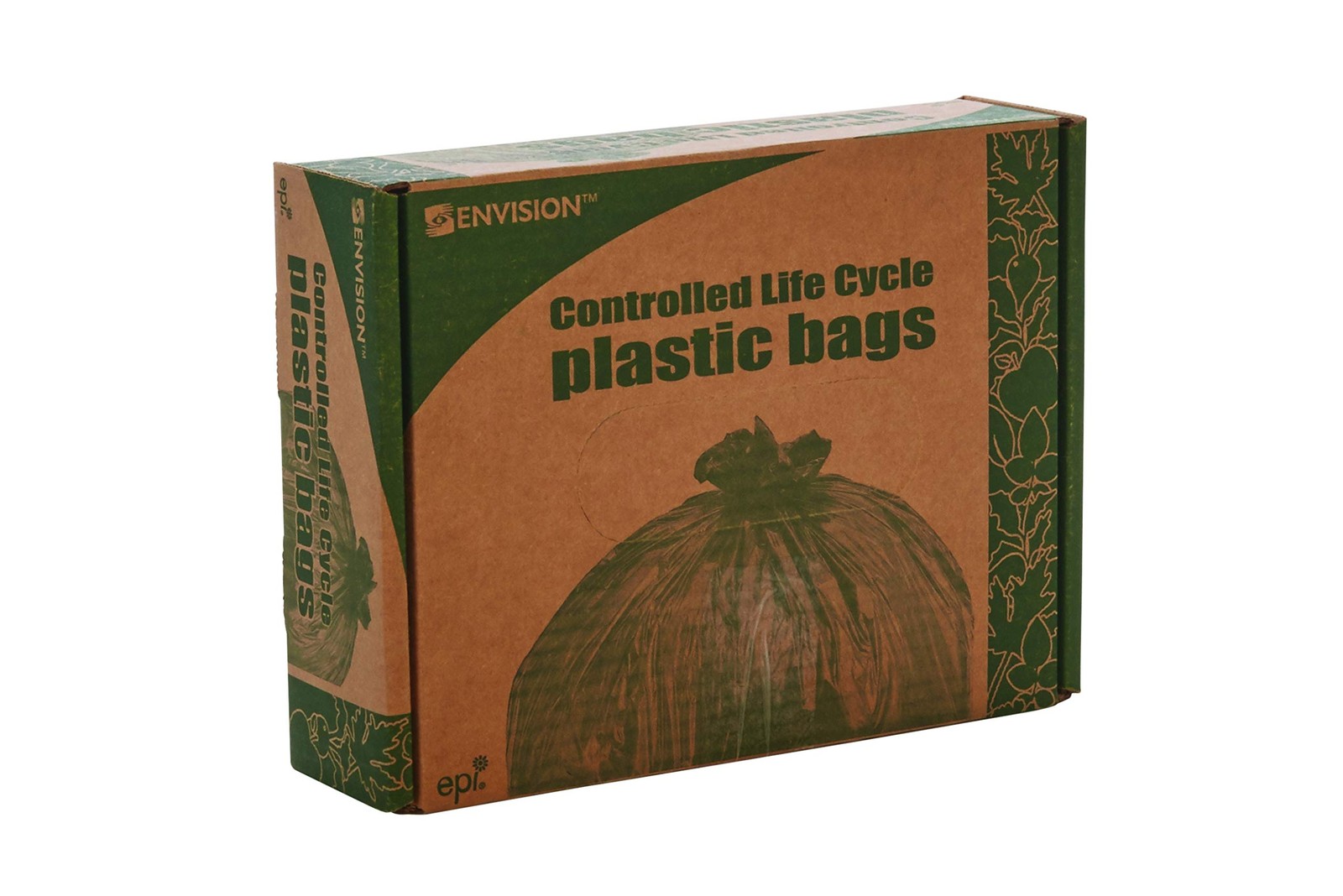 STOUT by G2430W70 Controlled Life-Cycle Plastic Bags, 24″ x 30″, 13 gal capac…