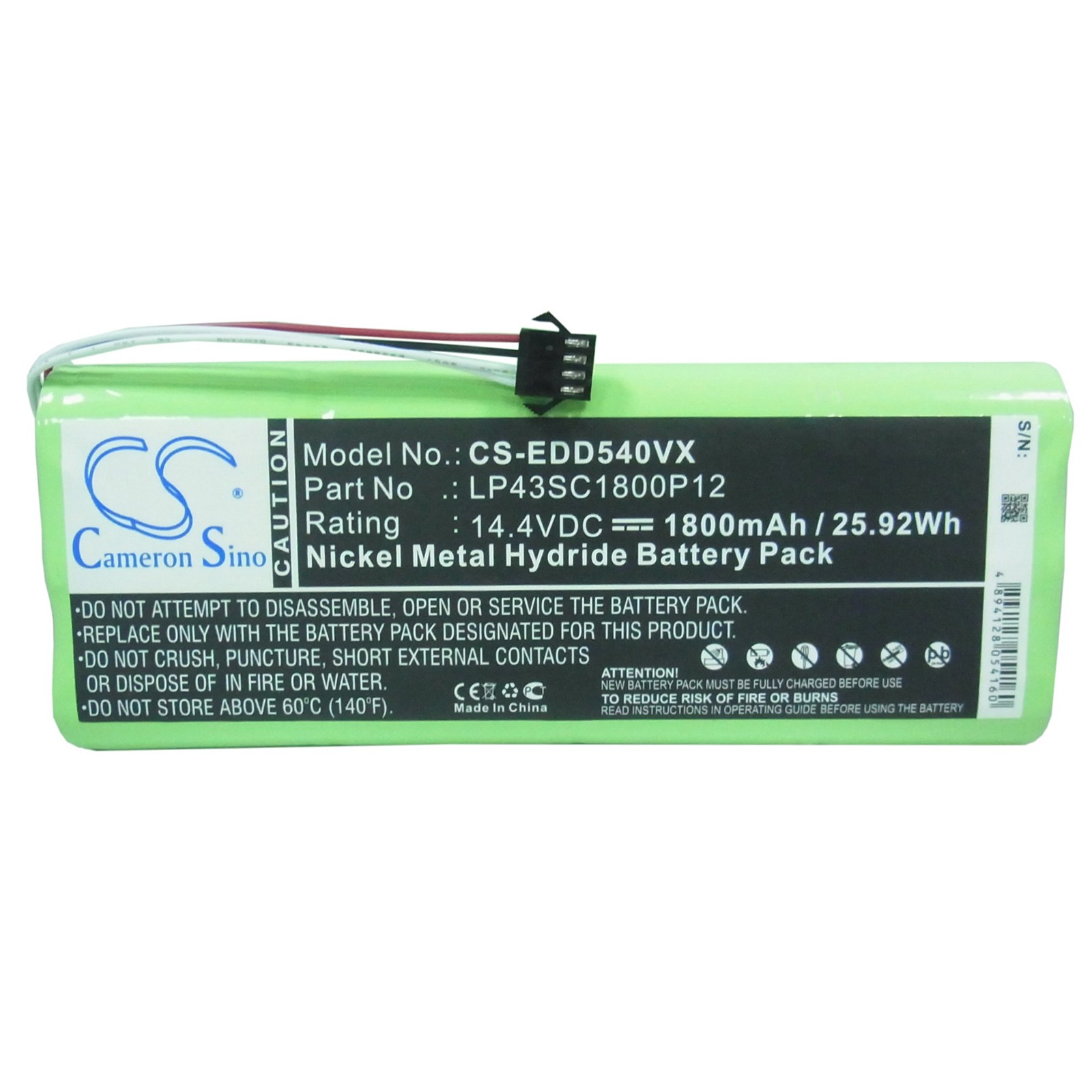 Vacuum Battery for Ecovacs LP43SC1800P12 Deebot D523 D540 D550 D560 D570 D580