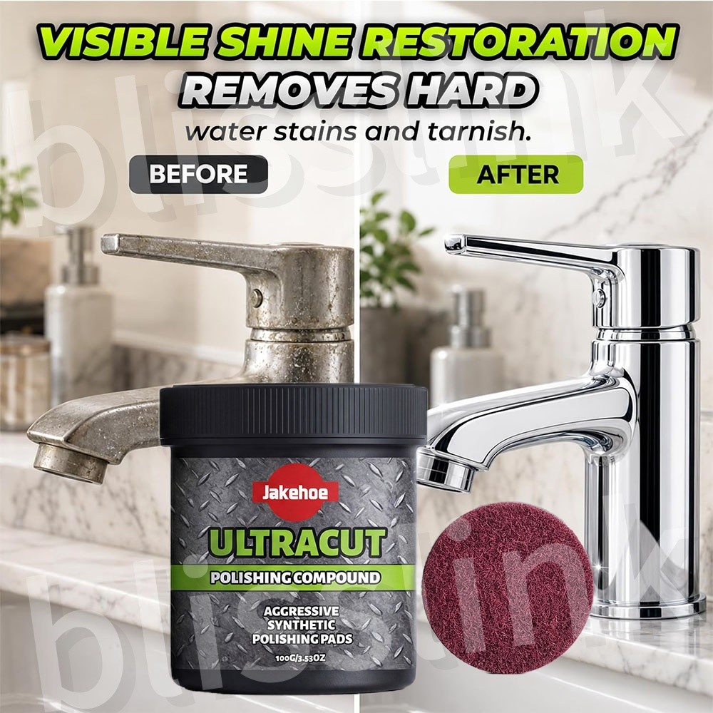 100G Surface Restoration Cream Ultracut Polishing Compound With Polishing Pad US