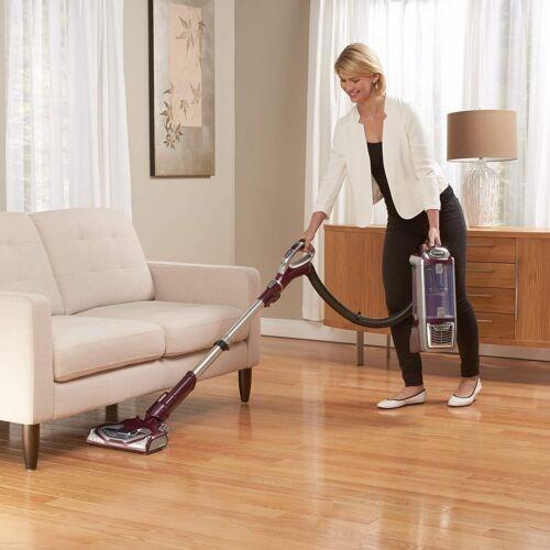 Shark Nv752 Rotator Lift-away Truepet Upright Baggless Vacuum Bordeaux Excellent