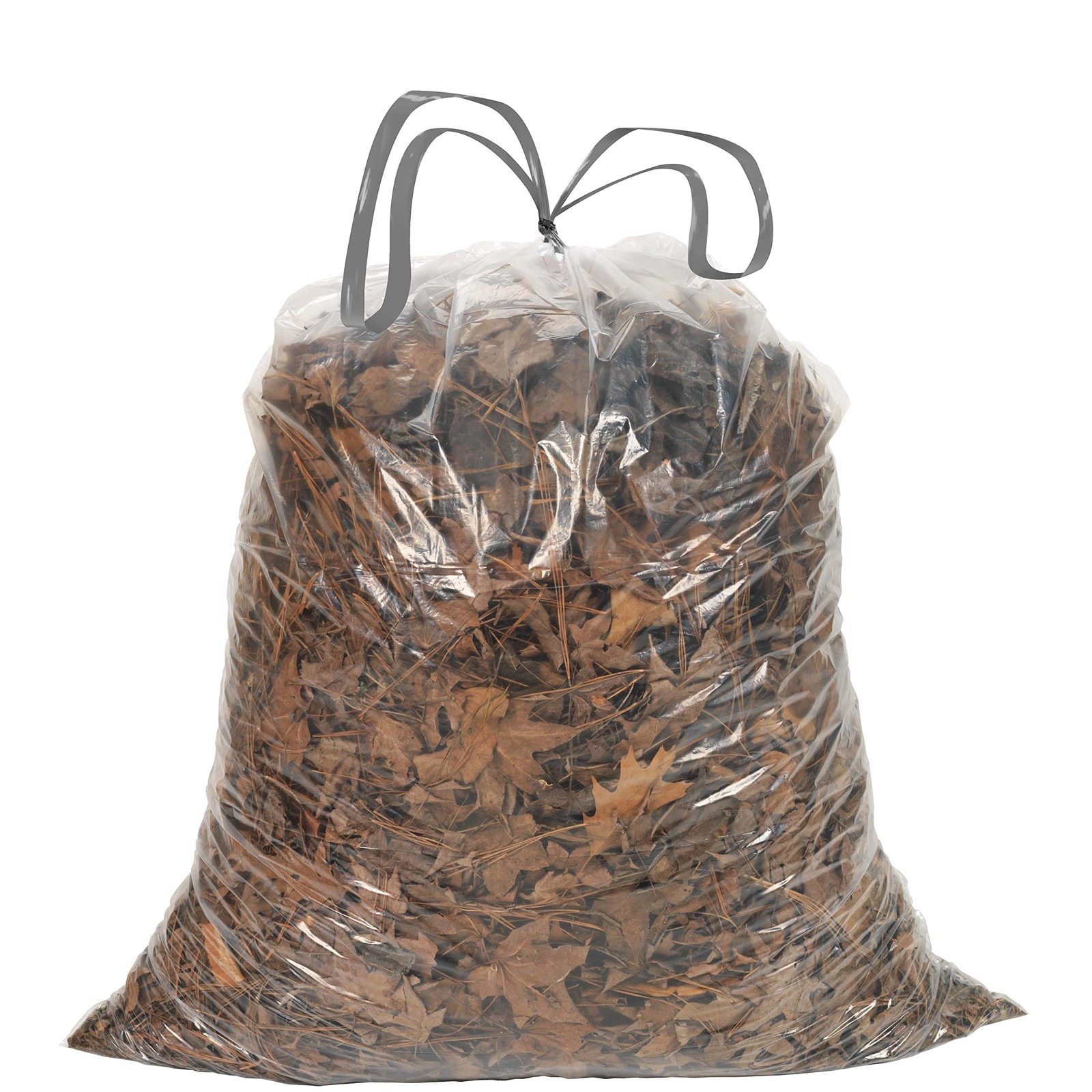 Ultrasac 39 Gallon 1.0 MIL Clear Drawstring Trash Bags – 33″ x 40″ – Pack of …