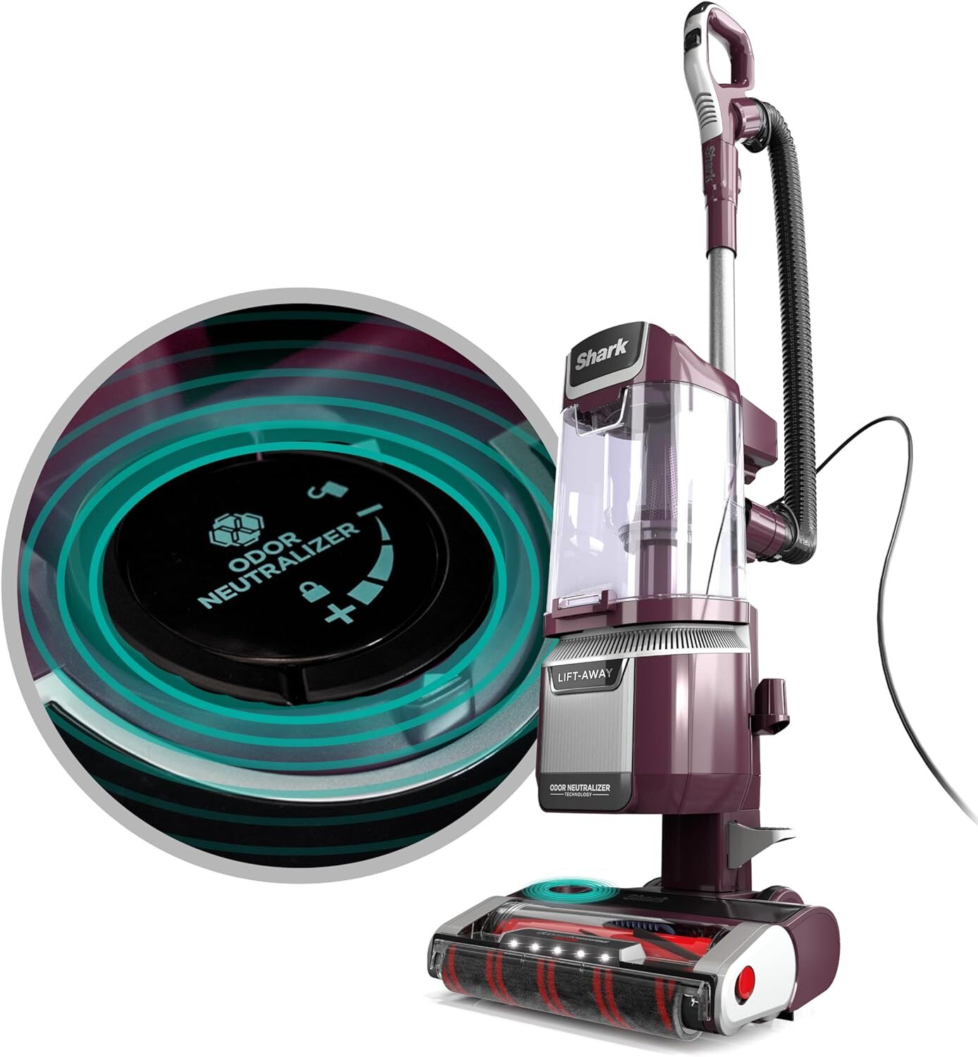 Shark Rotator Pet Lift-away Adv Upright Vacuum/duoclean Powerfins Hairpro/odor