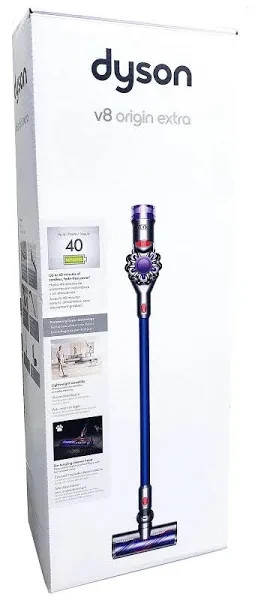 Dyson V8 Origin Extra Vacuum Cleaner Up to 40 min Runtime De-Tangling Motorbar