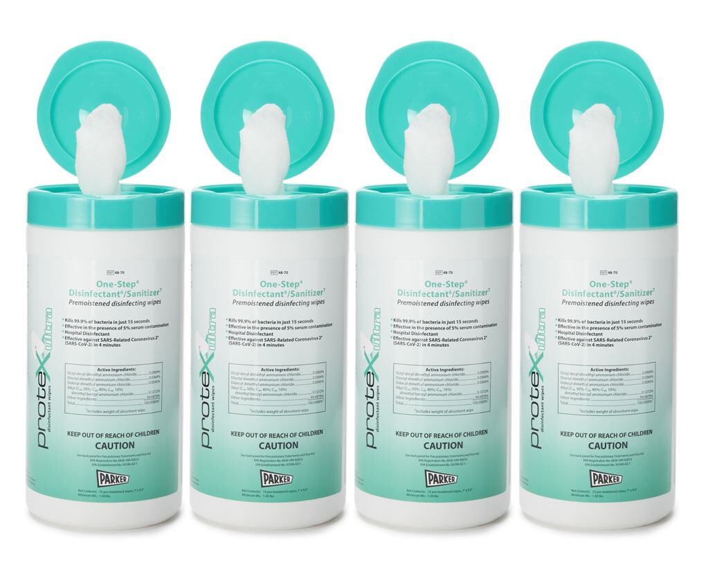 Protex Ultra Surface Disinfectant Wipes Lemon Scent Equipment clean Wipe 4 Pack