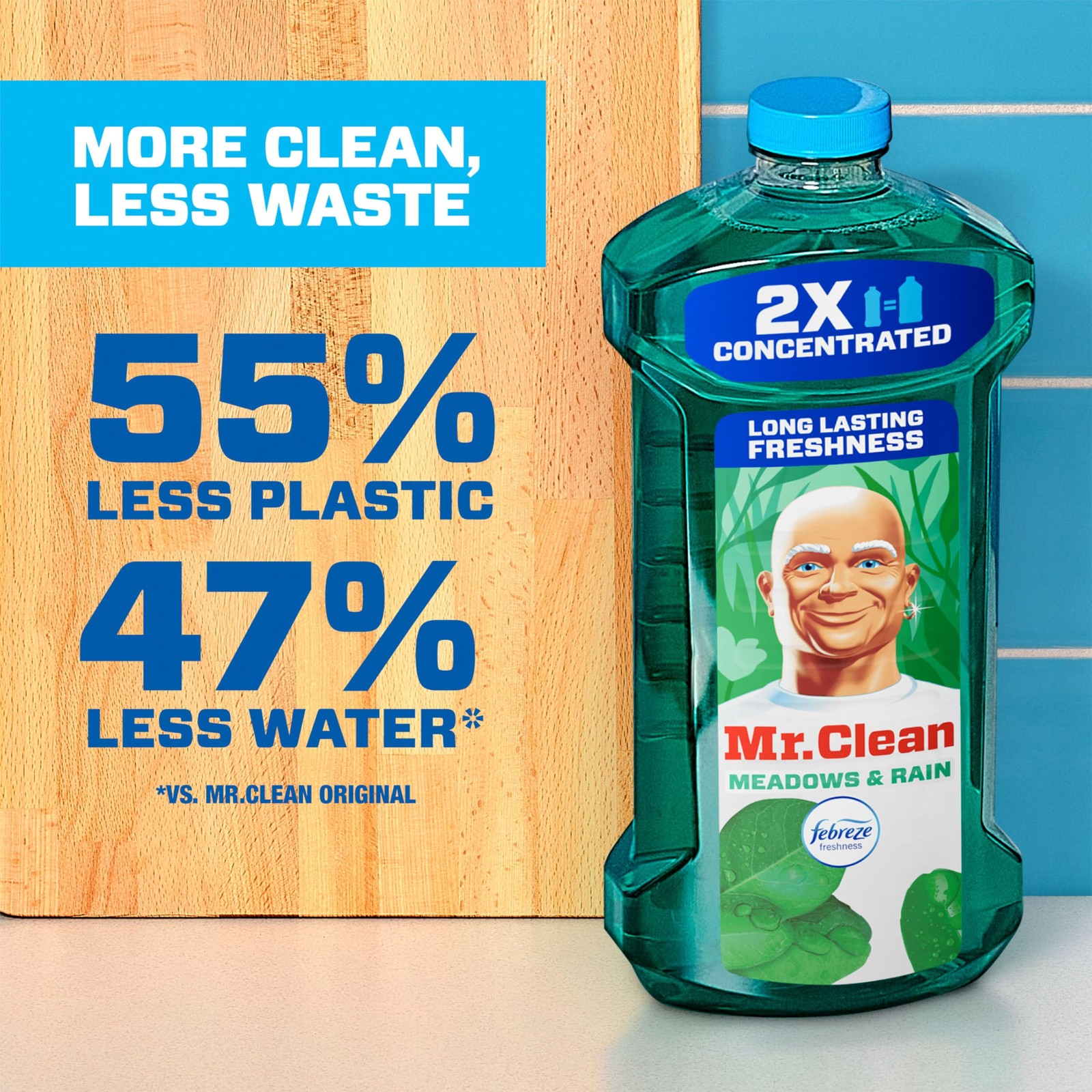 Mr. Clean All Purpose Cleaner, Floor Cleaner for Mopping 41 Fl Oz (Pack of 1)