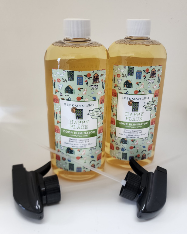 Beekman 1802 Happy Place 20 oz. Scent Odor Eliminator 2 Pack Sweet Grass Sealed