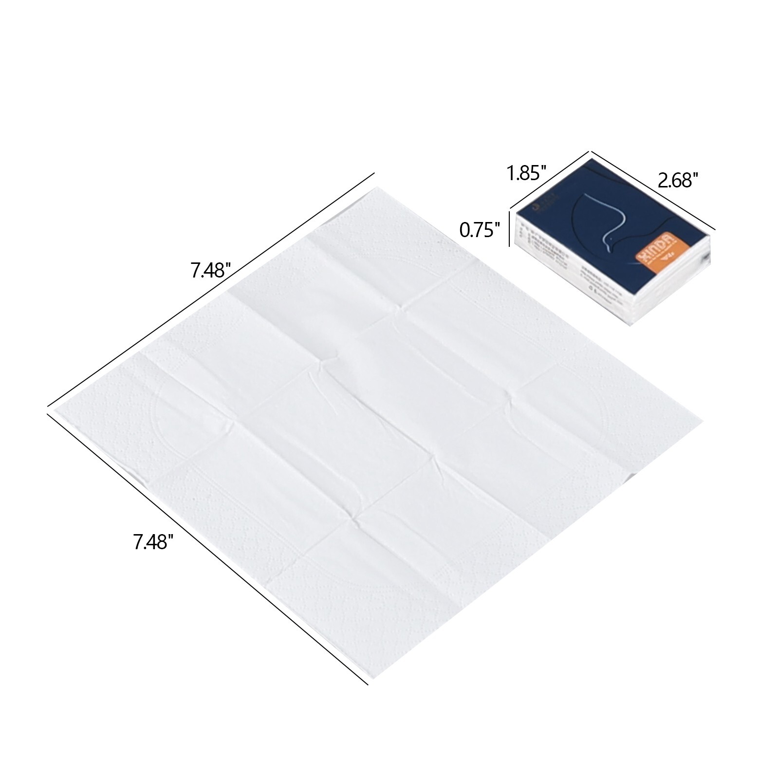 480 Pack 4-Ply Mini Soft Facial Tissues Pocket Tissue Paper Travel Size Tissue