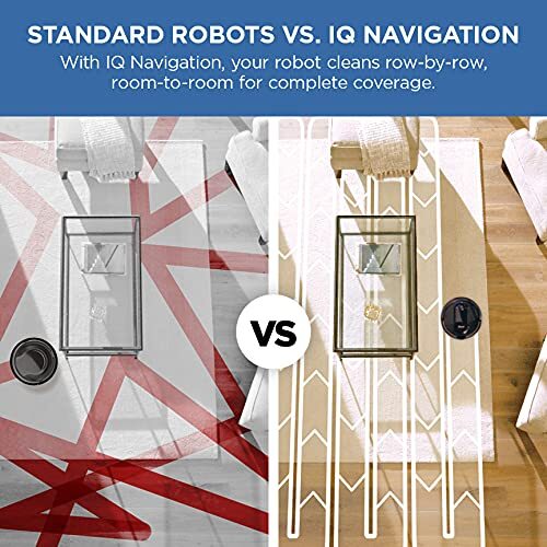 Shark RV1001AE IQ Robot Self-Empty XL Robot Vacuum with IQ Navigation Home