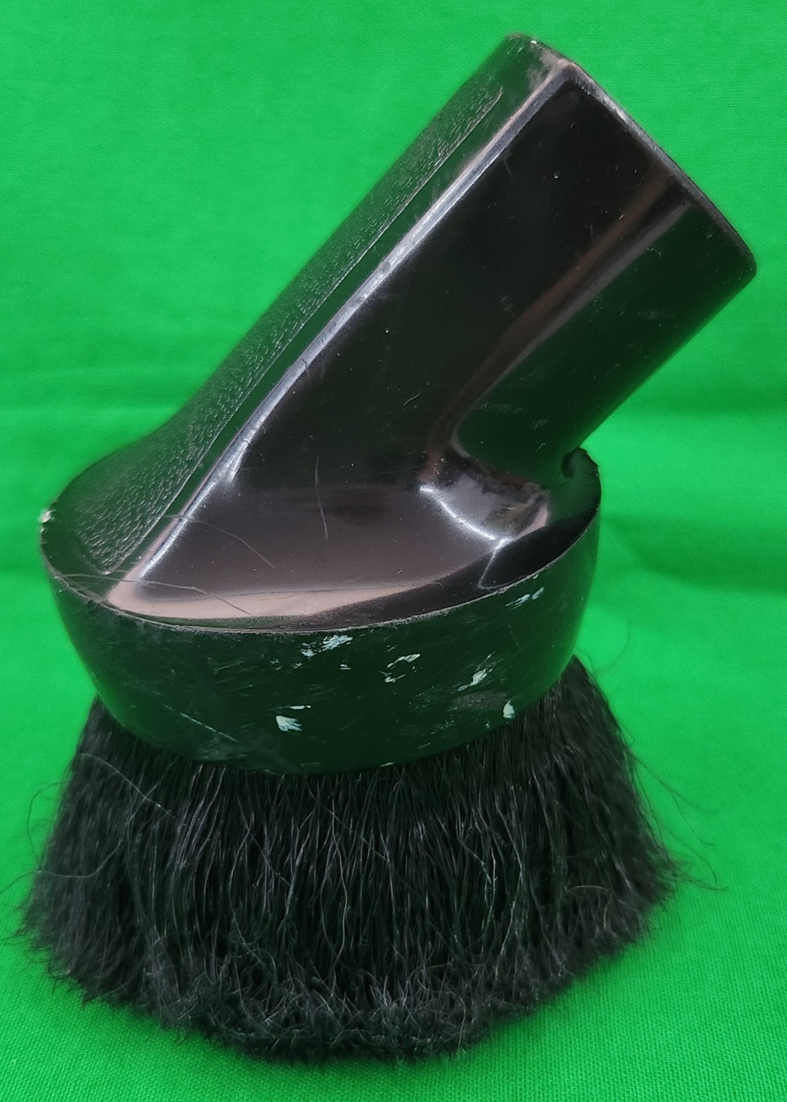 Round Vacuum Attachment Dusting Brush & Upholstery Tool Set Black 1.25″/1-1/4″