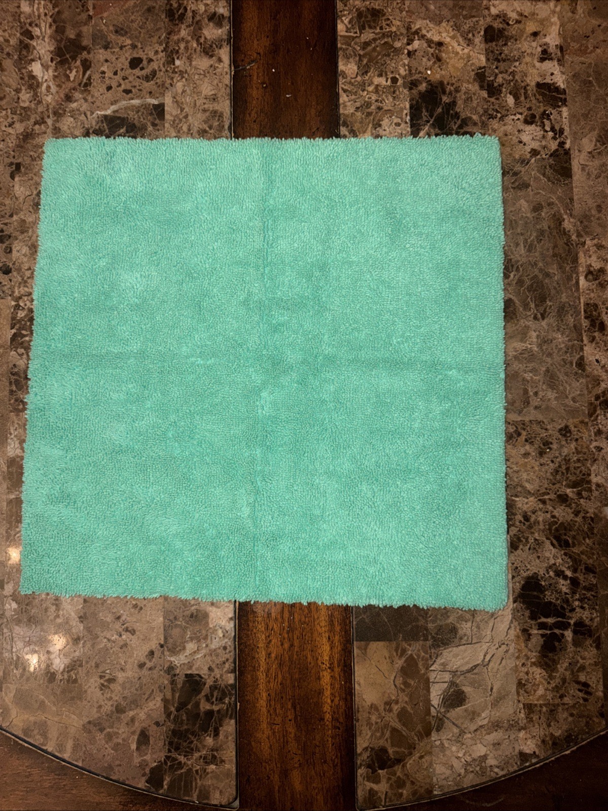 Microfiber Cleaning Towels 12 Pack 14×14 Teal Reusable Streak Free Cloths Lot