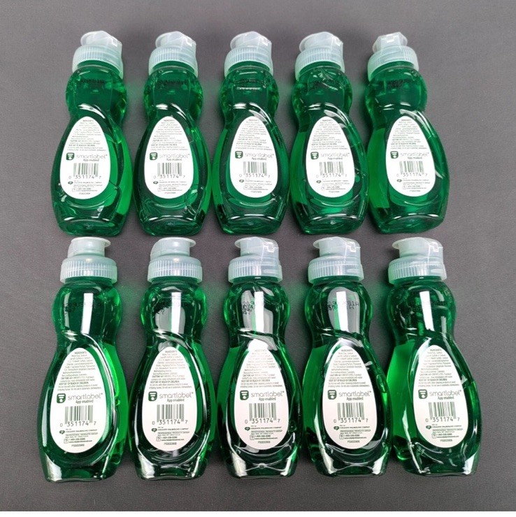 Lot of 10 Palmolive Original Travel Size Liquid Dish Soap 3 Fl Oz Bottles