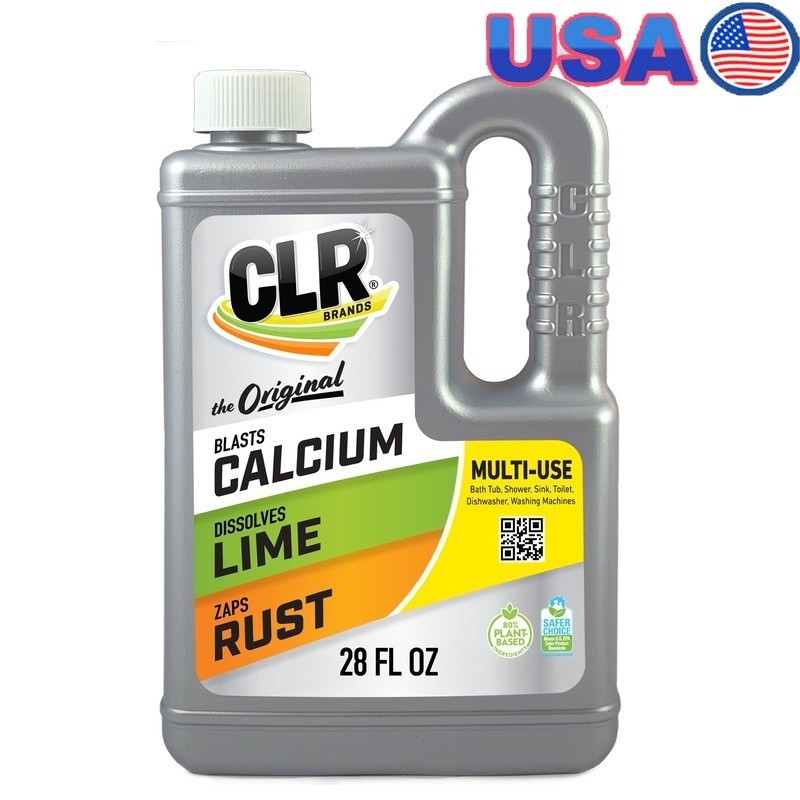 Calcium Lime Rust Remover Multi Surface Cleaner EPA Safer Choice Non Toxic 28 oz