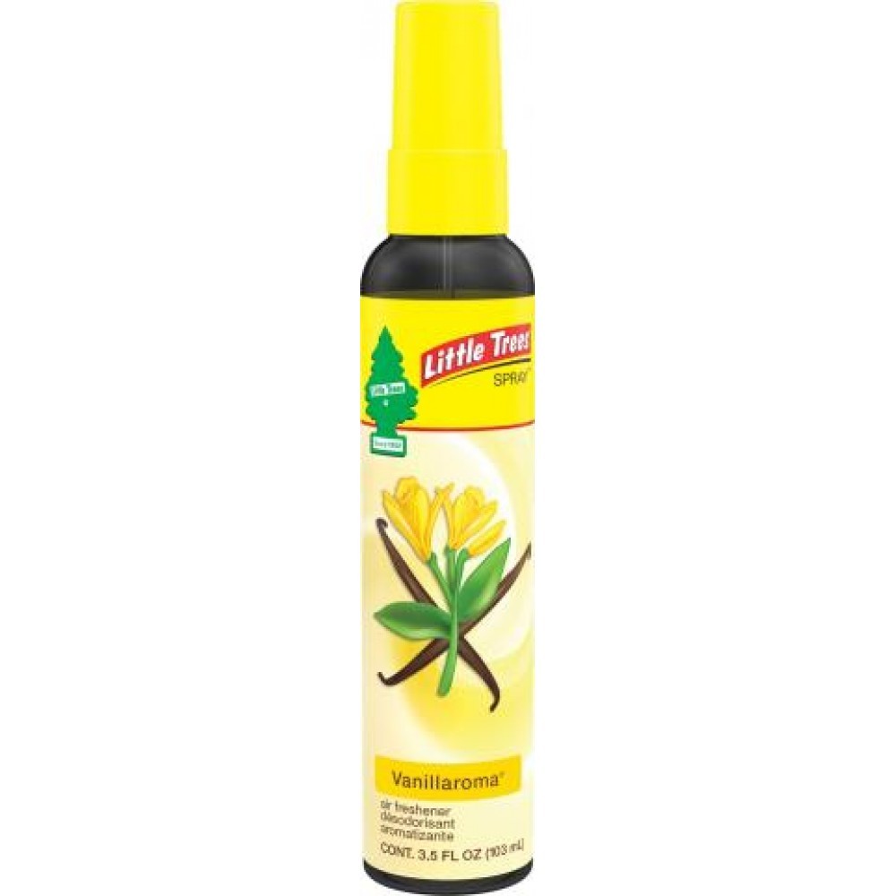 Little Trees UPS-06305 Air Freshener Automotive Vanillaroma, Spray, 3.5 oz