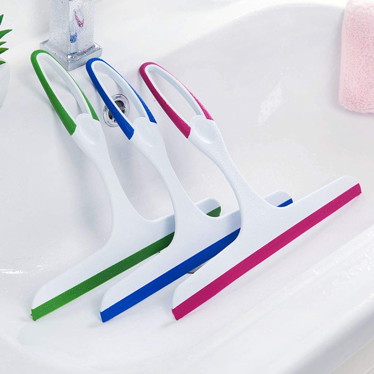 Squeegee For Shower Mirror Window Door Home Office House Cleaner Car Glass