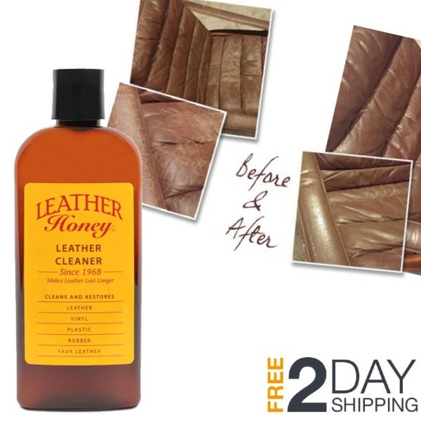 Leather Cleaner By Leather Honey for Vinyl Car Interior Seat Furniture Shoes Bag