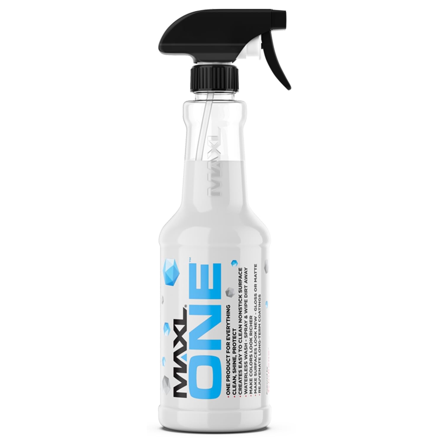 MAXLONE 20oz Waterless Car Detailer Spray, Clean Shine Protect All Surfaces