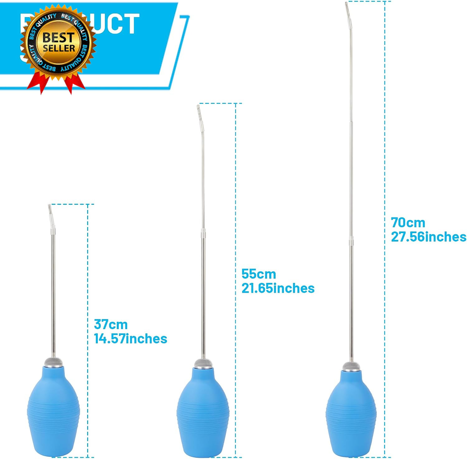 Diatomaceous Earth Powder Duster, Garden Bulb Duster Applicator, Puffer Dispense