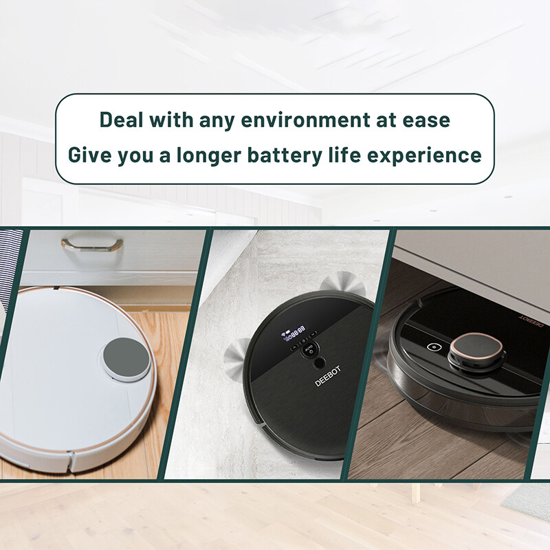 Battery Replacement for Proscenic 850T 850P Ultenic D5 D5S Robot Vacuum Cleaner