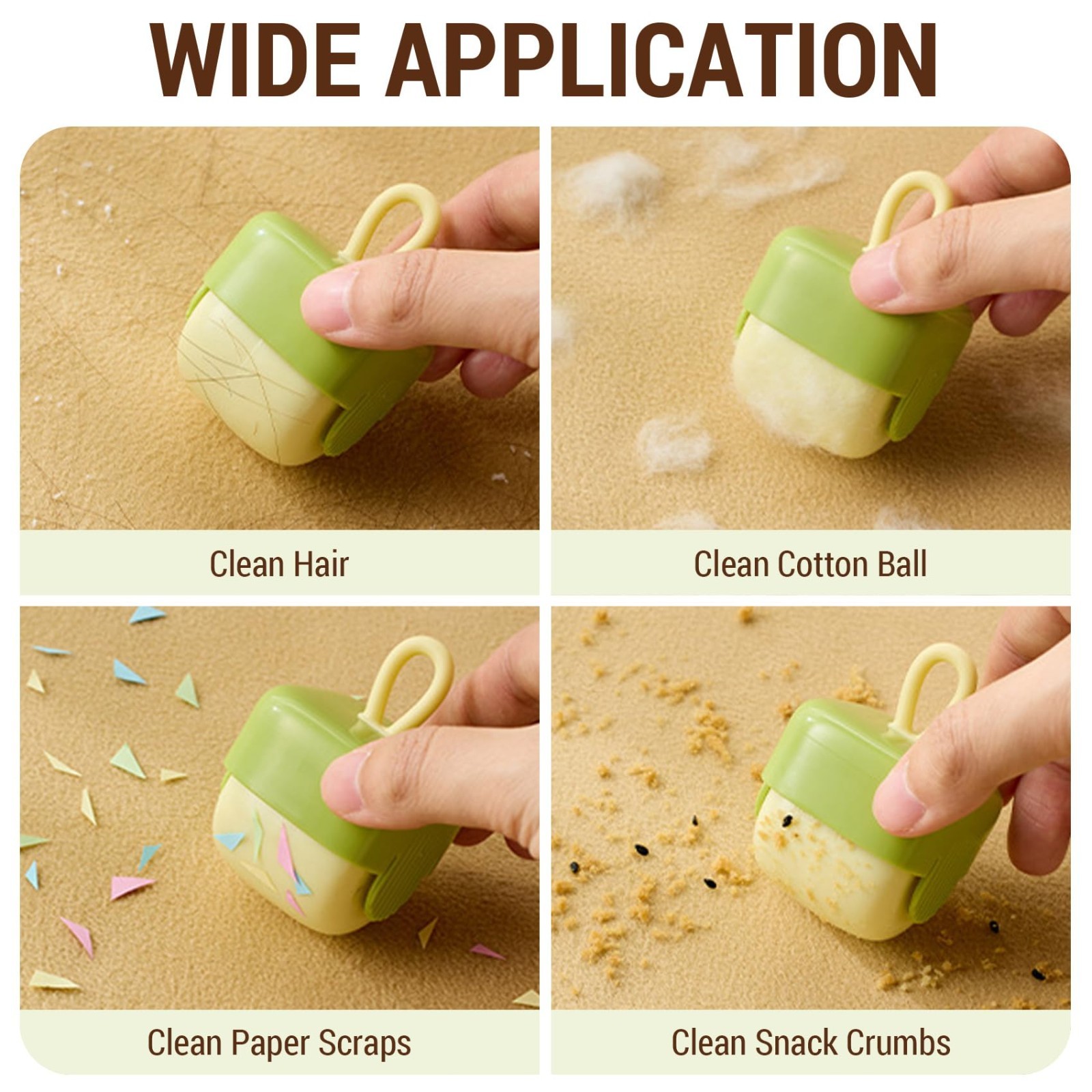 Portable Mini Hair Remover, Reusable Hair Remover, Pet Hair Removal Tool