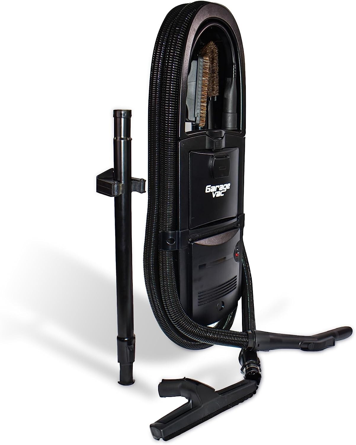 GarageVac by InterVac Design–Wall Mounted Garage Vacuum with Tools- DEMO UNIT