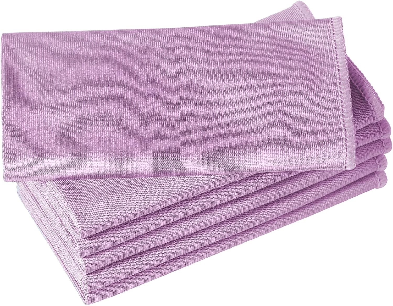 6 Pack Microfiber Glass Cleaning Cloth 16 Inch X 16 Inch Lint Free Quickly Clean