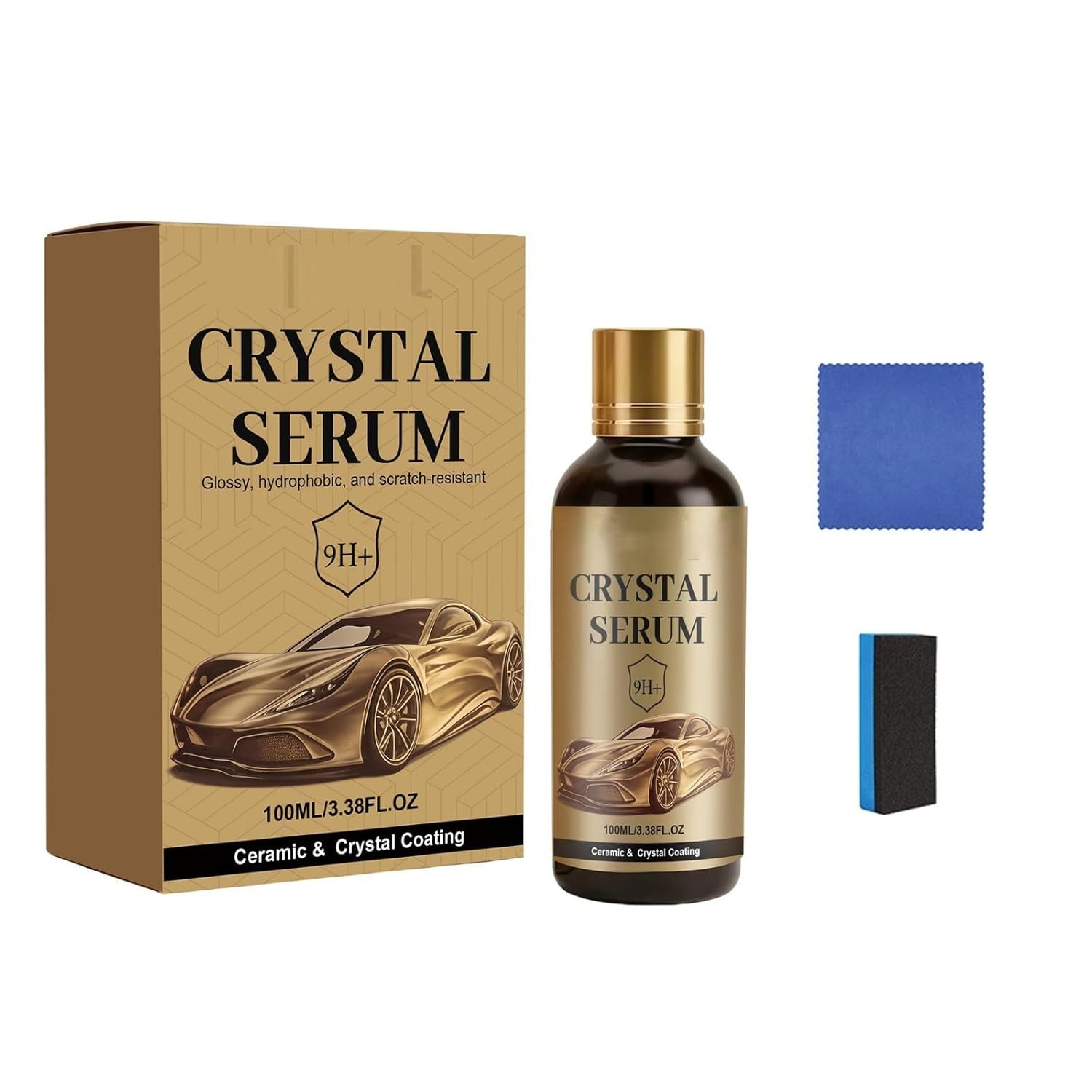 100ML PTZ Crystal Serum – Advanced Graphene Ceramic Coating For Cars ? New