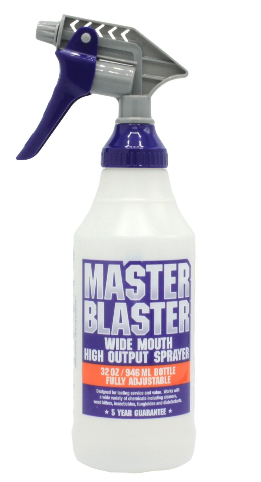 (2 pack) Bottle Crew Wide Mouth Master Blaster Plastic Spray Bottle, 32 oz, Sing
