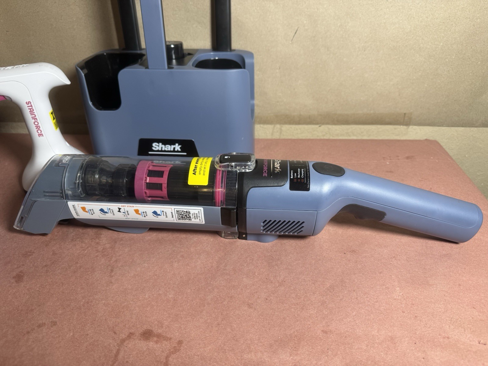 Shark StainForce Cordless Portable Spot Stain & Odor Remover